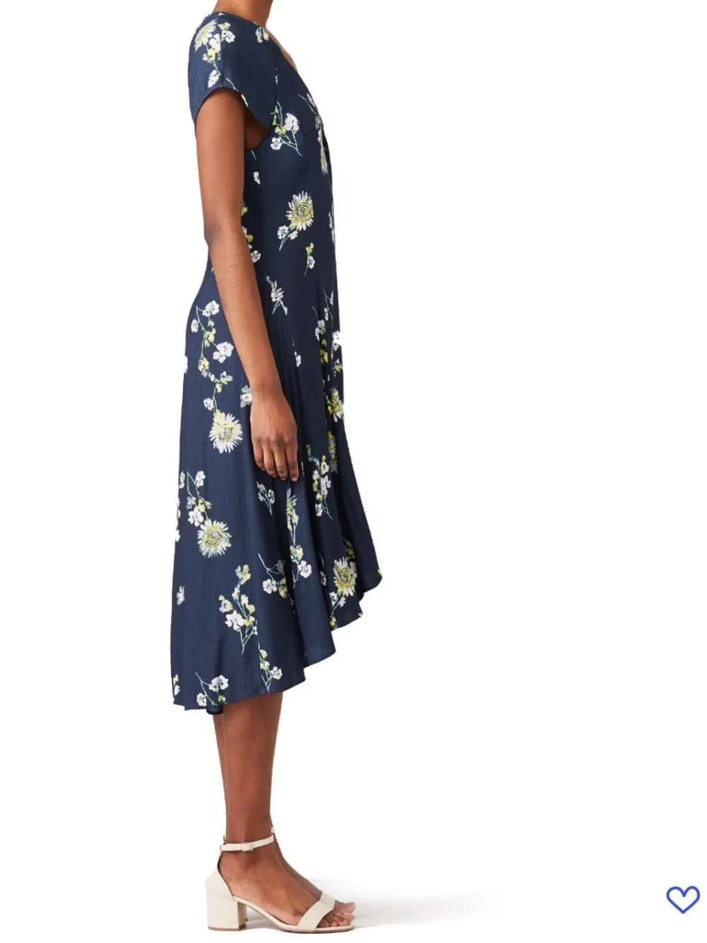 Free People Lost In You Midi Floral Dress